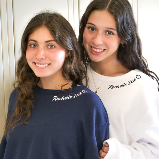 CJHS/RZJHS Embroidered Collar Crew Neck