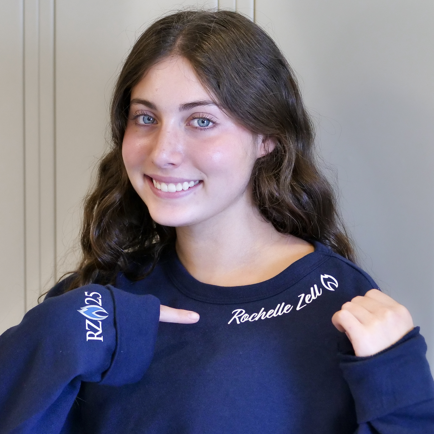 CJHS/RZJHS Embroidered Collar Crew Neck