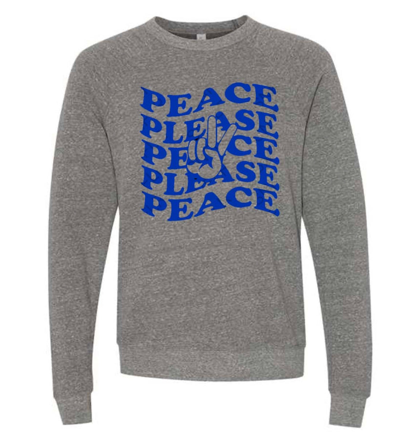 Peace Please Crew Neck