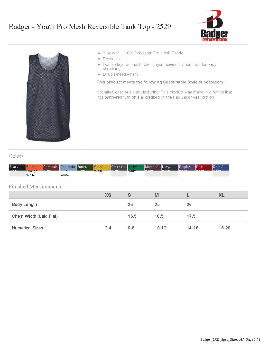 SHERWOOD 2025 Mesh Jersey