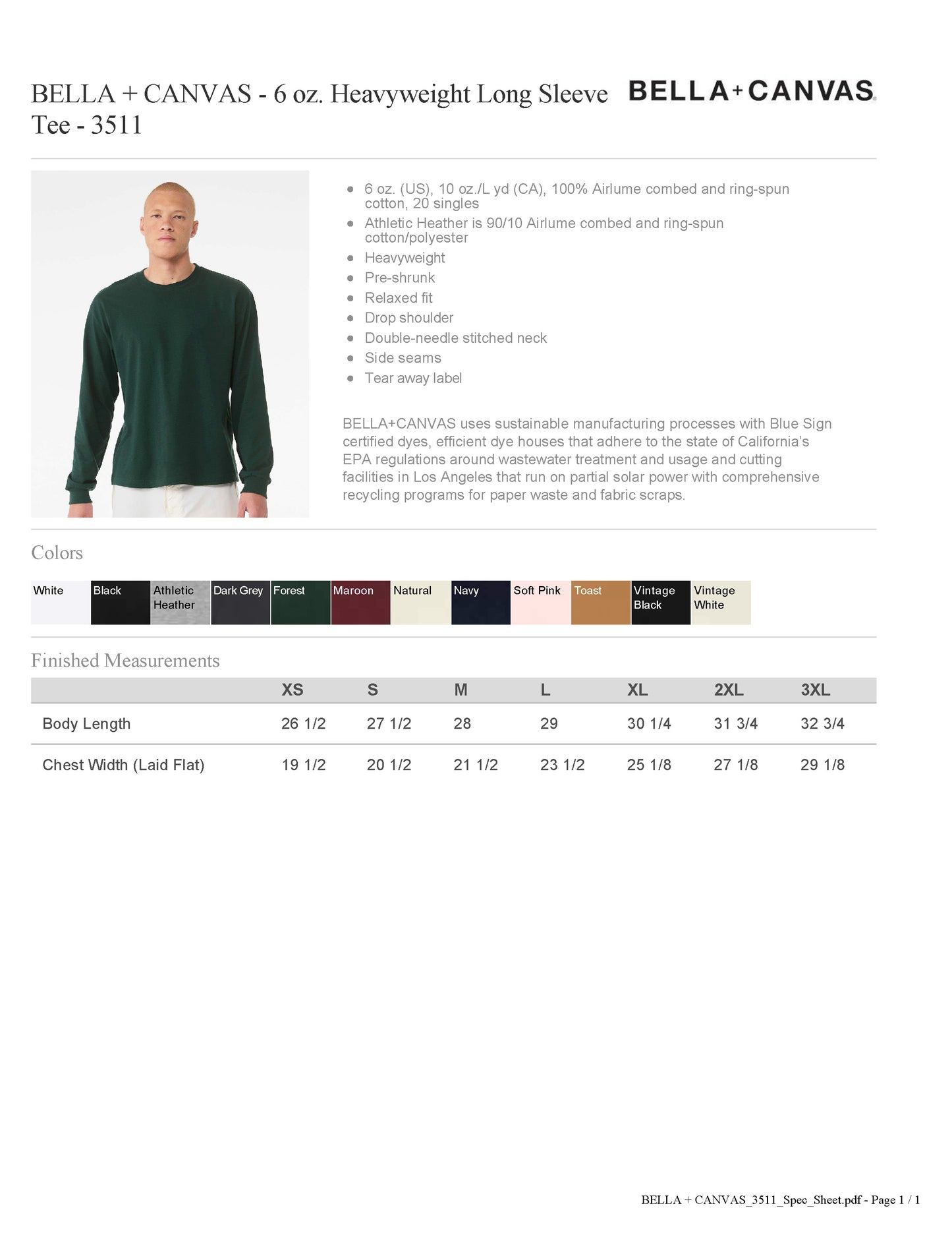 OAK GROVE Pastel Bubble Long Sleeve Tee