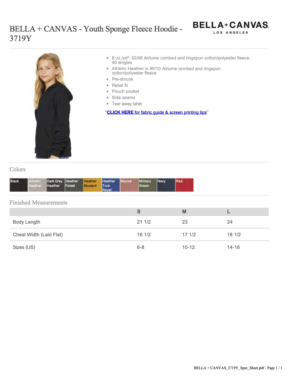 WINTER CLUB HOCKEY Logo Hooded Pullover