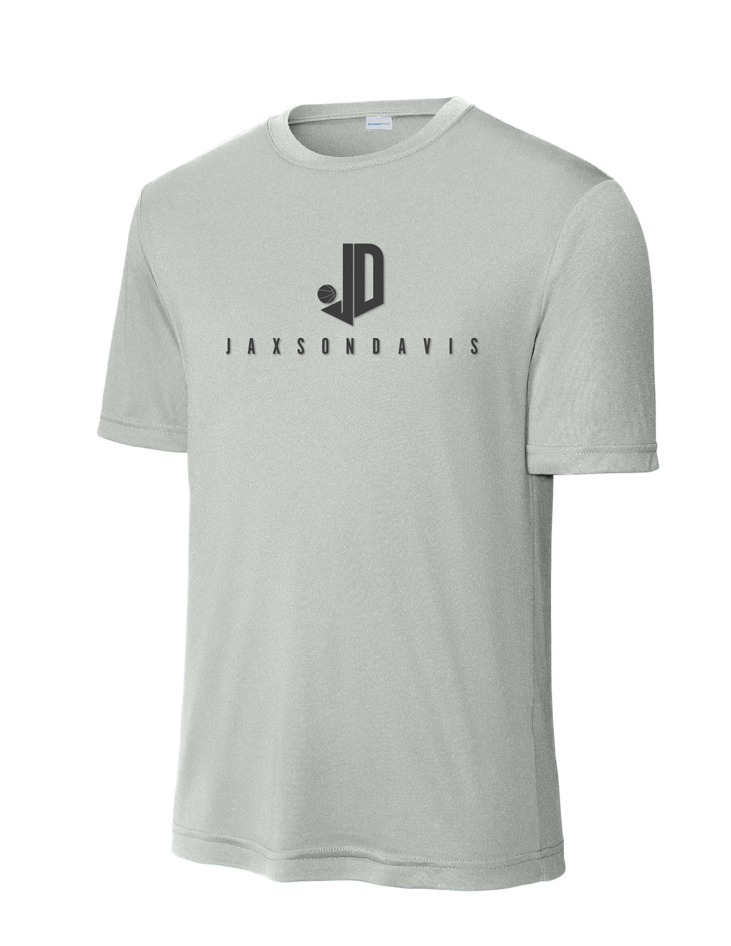 JAXSON DAVIS Black Logo Tee