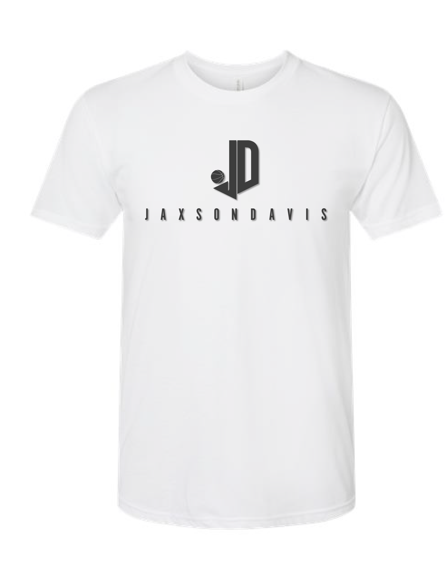 JAXSON DAVIS Black Logo Tee