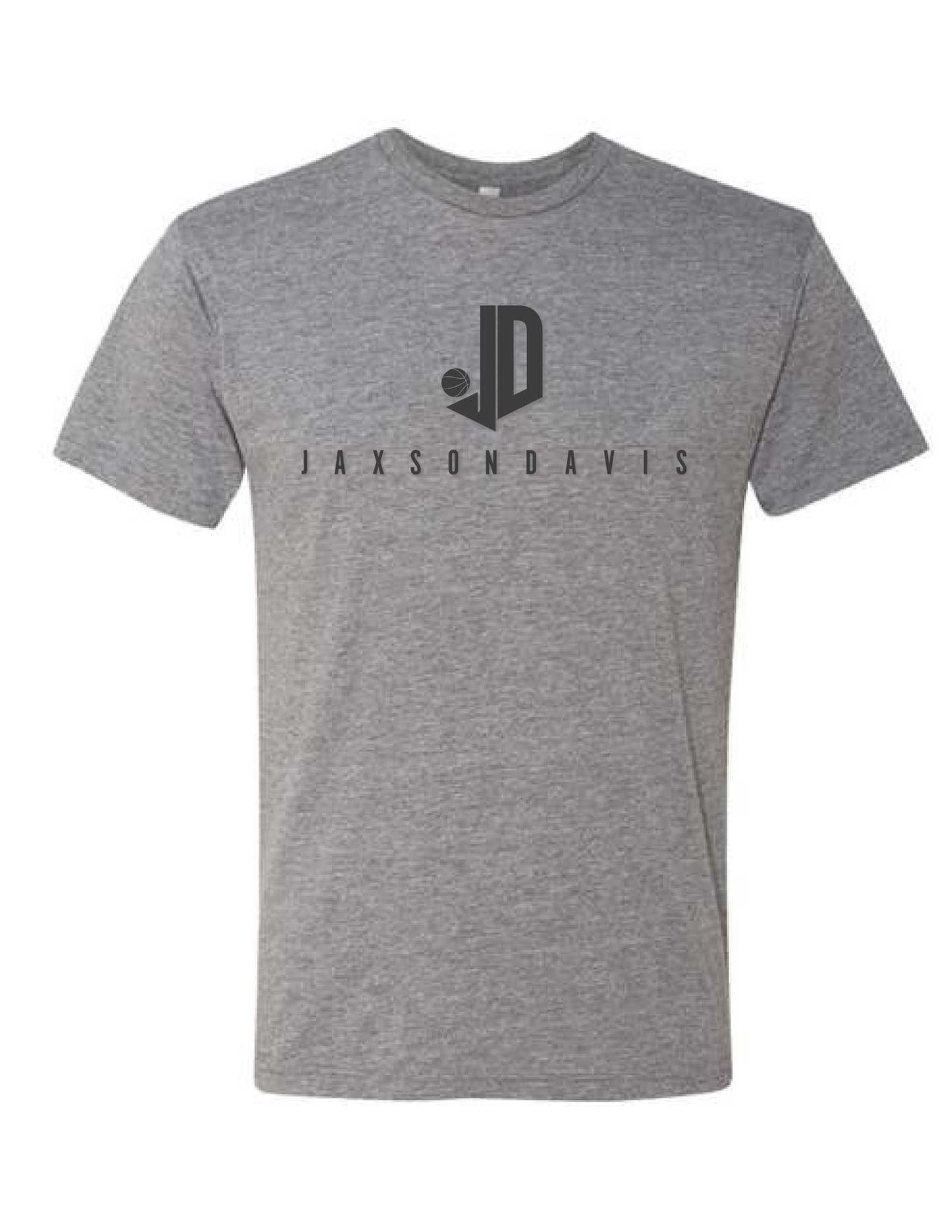 JAXSON DAVIS Black Logo Tee