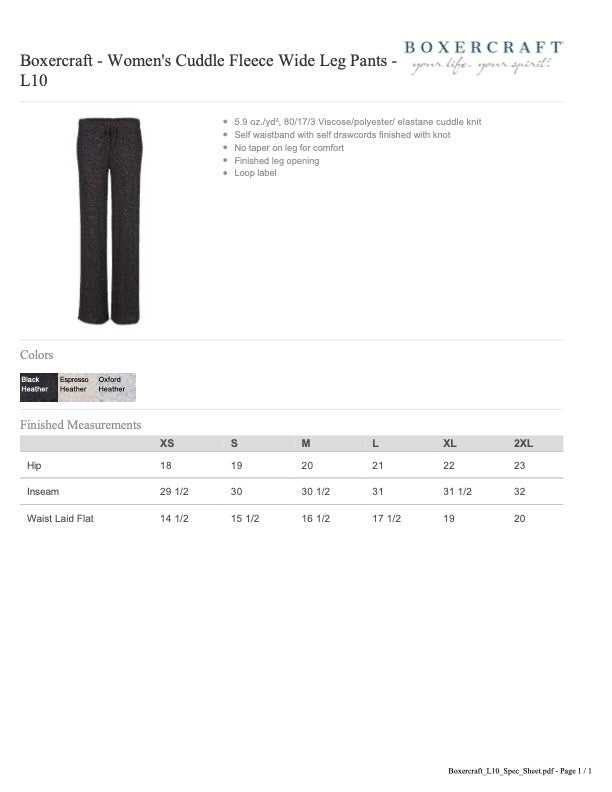 GREENBRIAR Flash Embroidered Pajama Pants