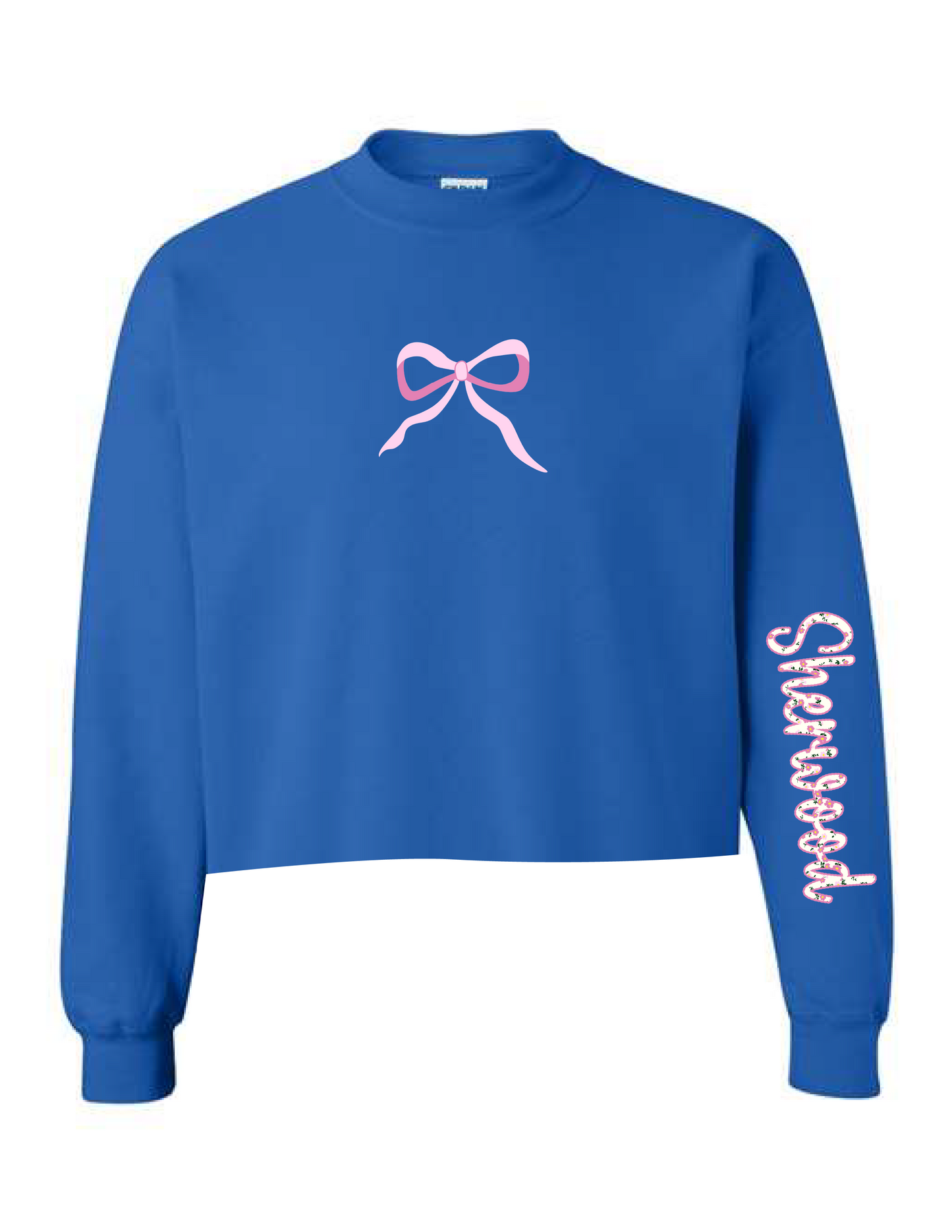 SHERWOOD Floral Bow Crew Neck