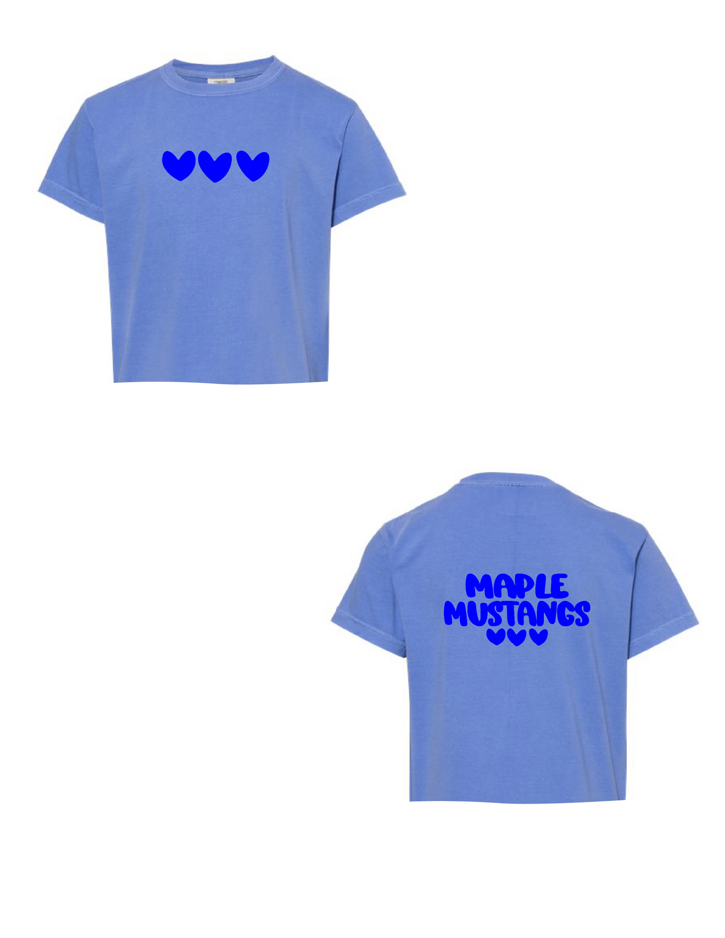 MAPLE Hearts Boxy Tee