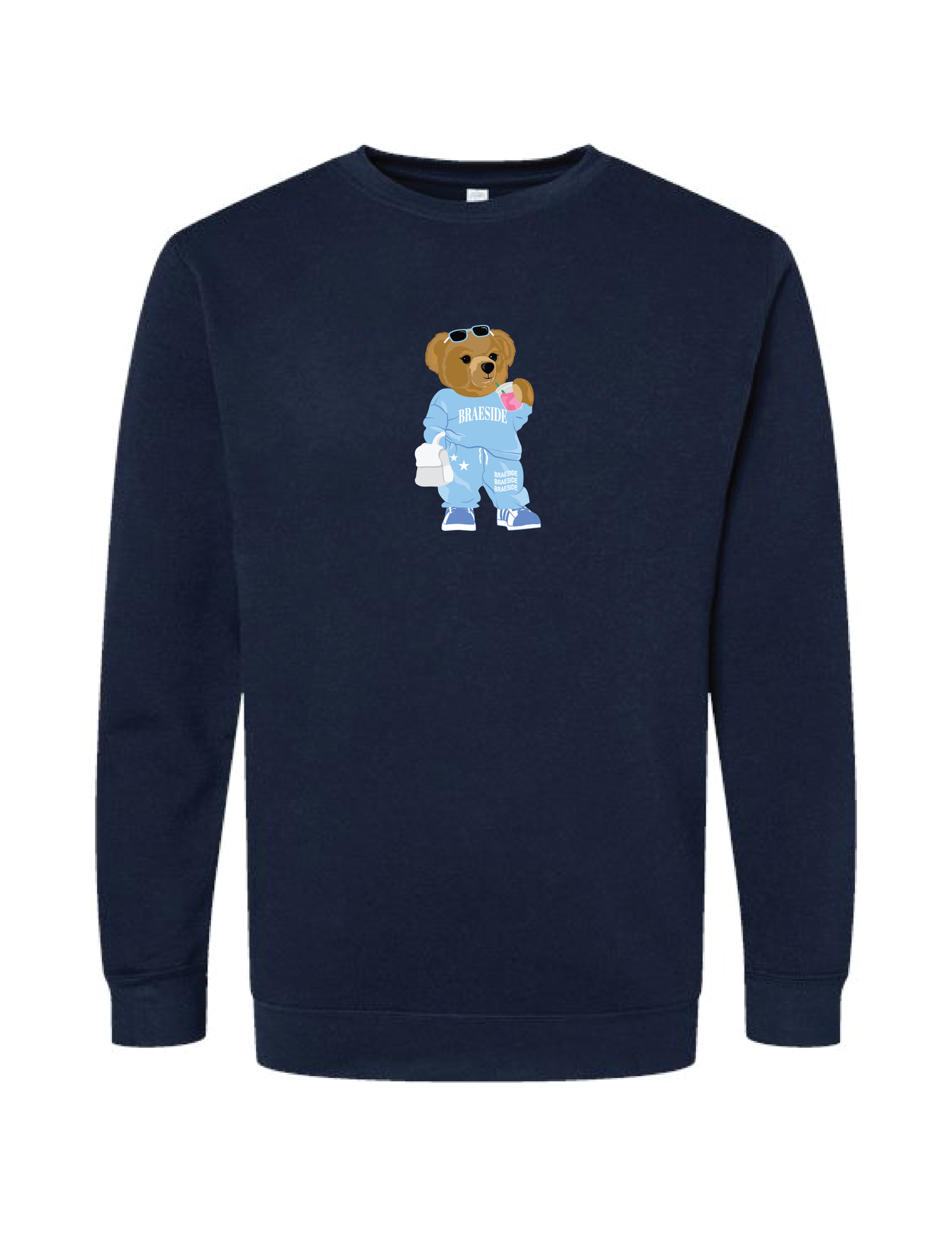 BRAESIDE Beary Cute Boxy Crew