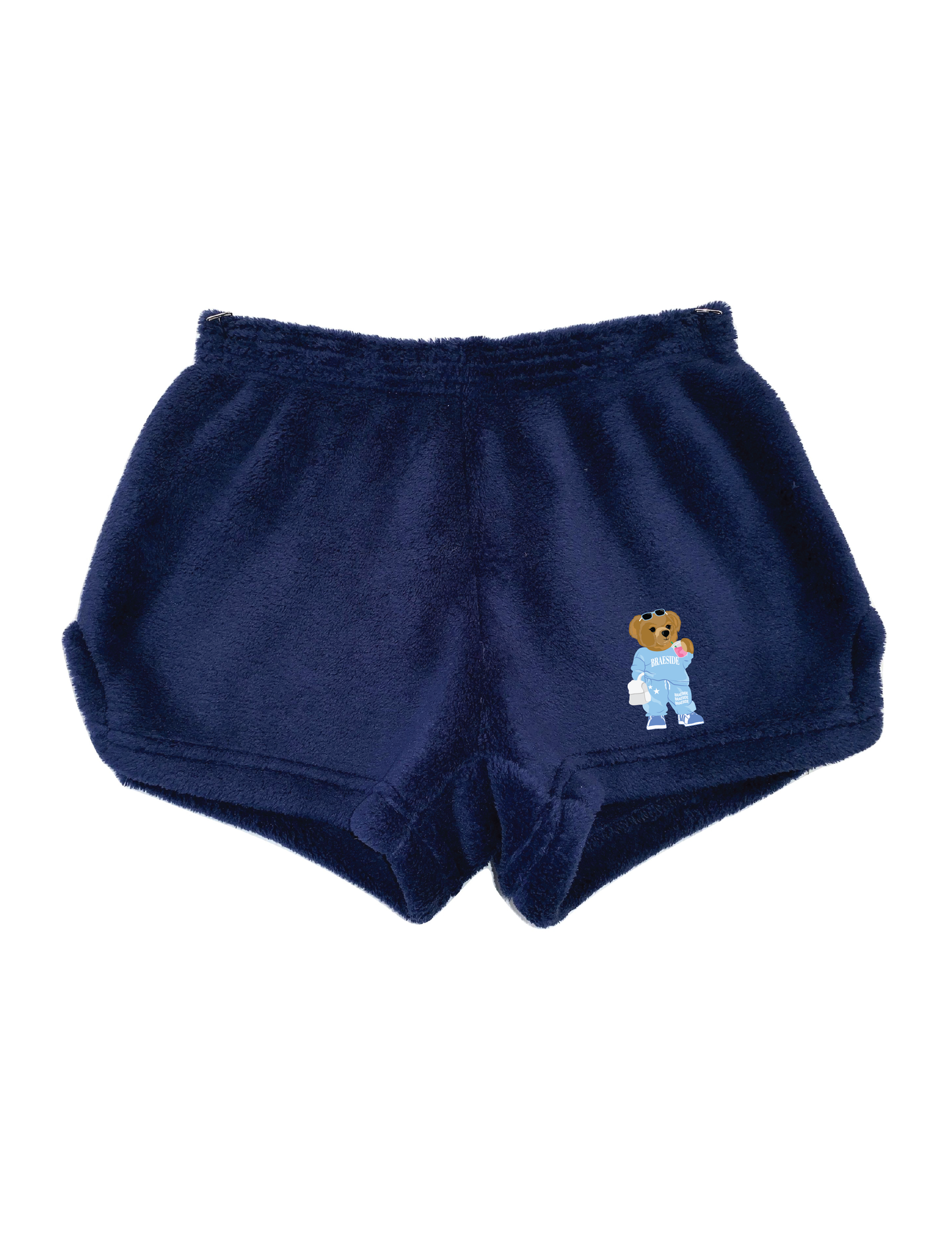 BRAESIDE Beary Cute Fuzzy Shorts