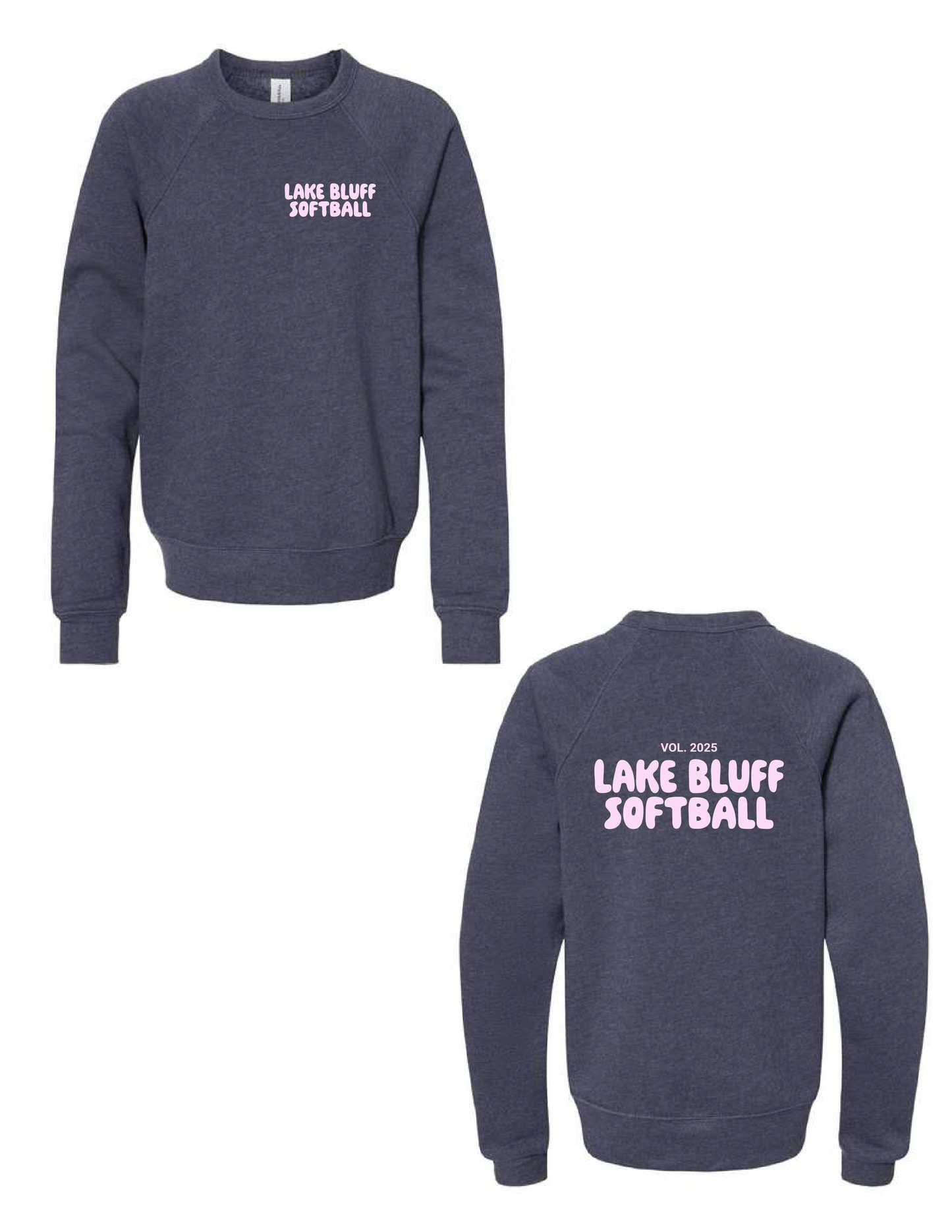 LB SOFTBALL Bubble Crew Neck