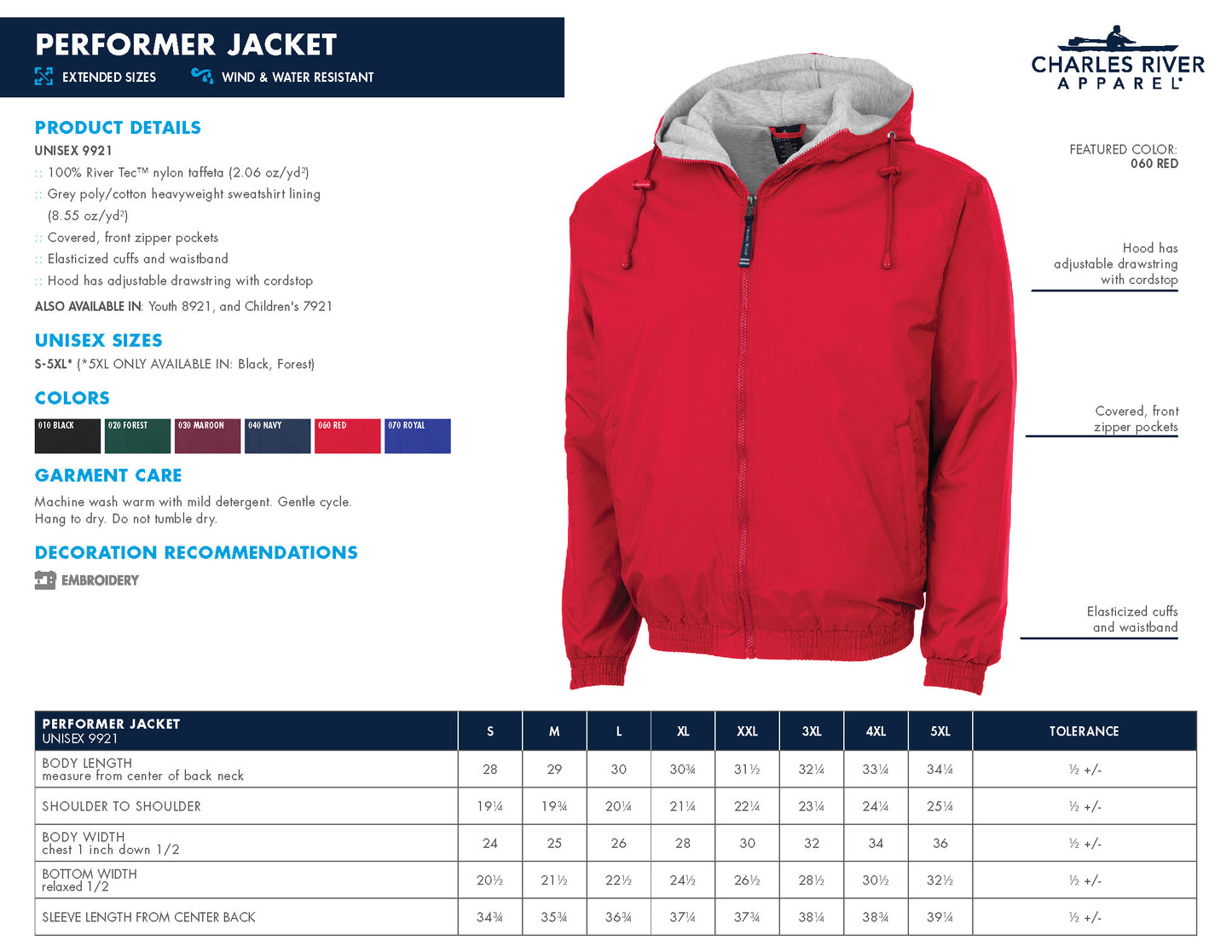 FALCONS CHEER Embroidered Team Jacket Full Zip