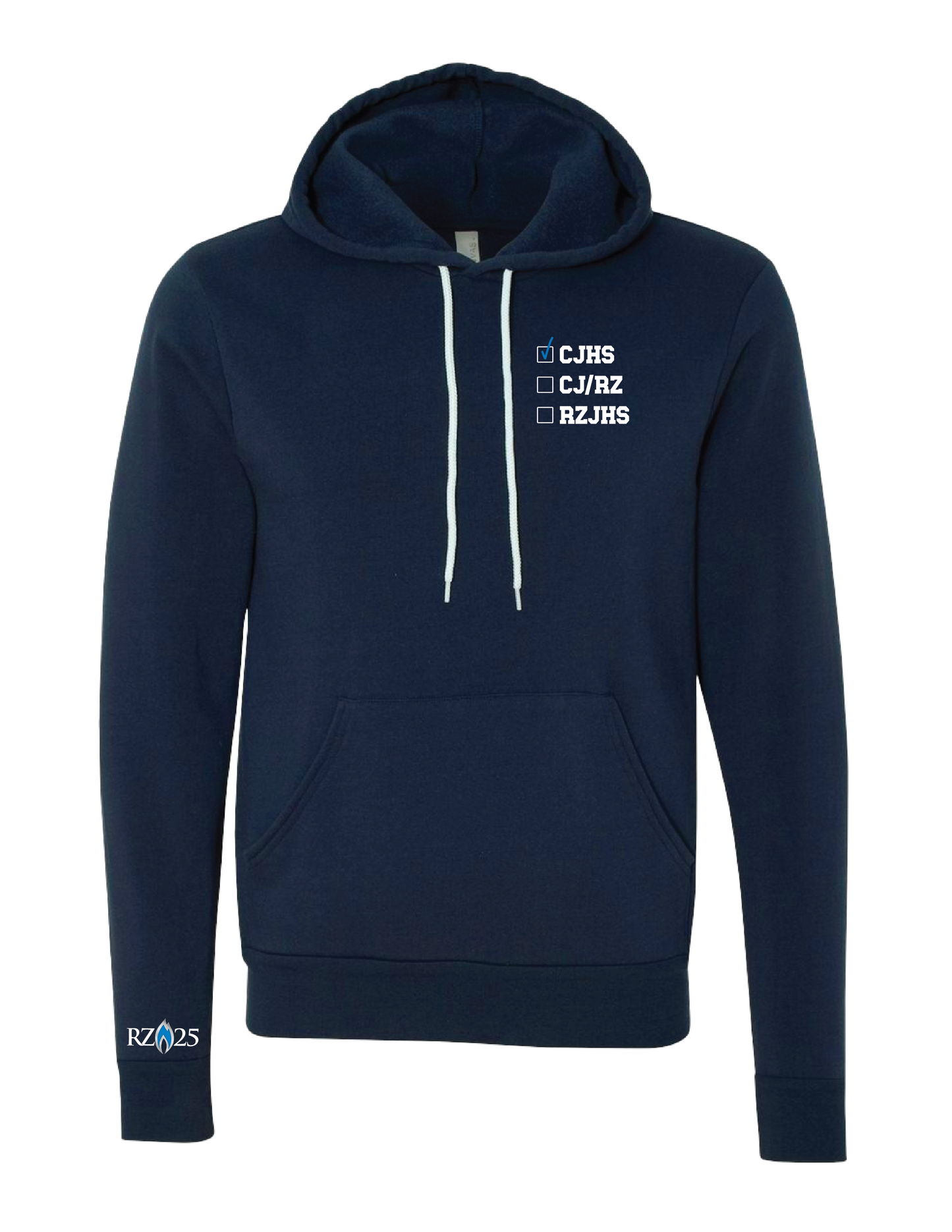 CJHS/RZJHS Checkmark Hooded Pullover