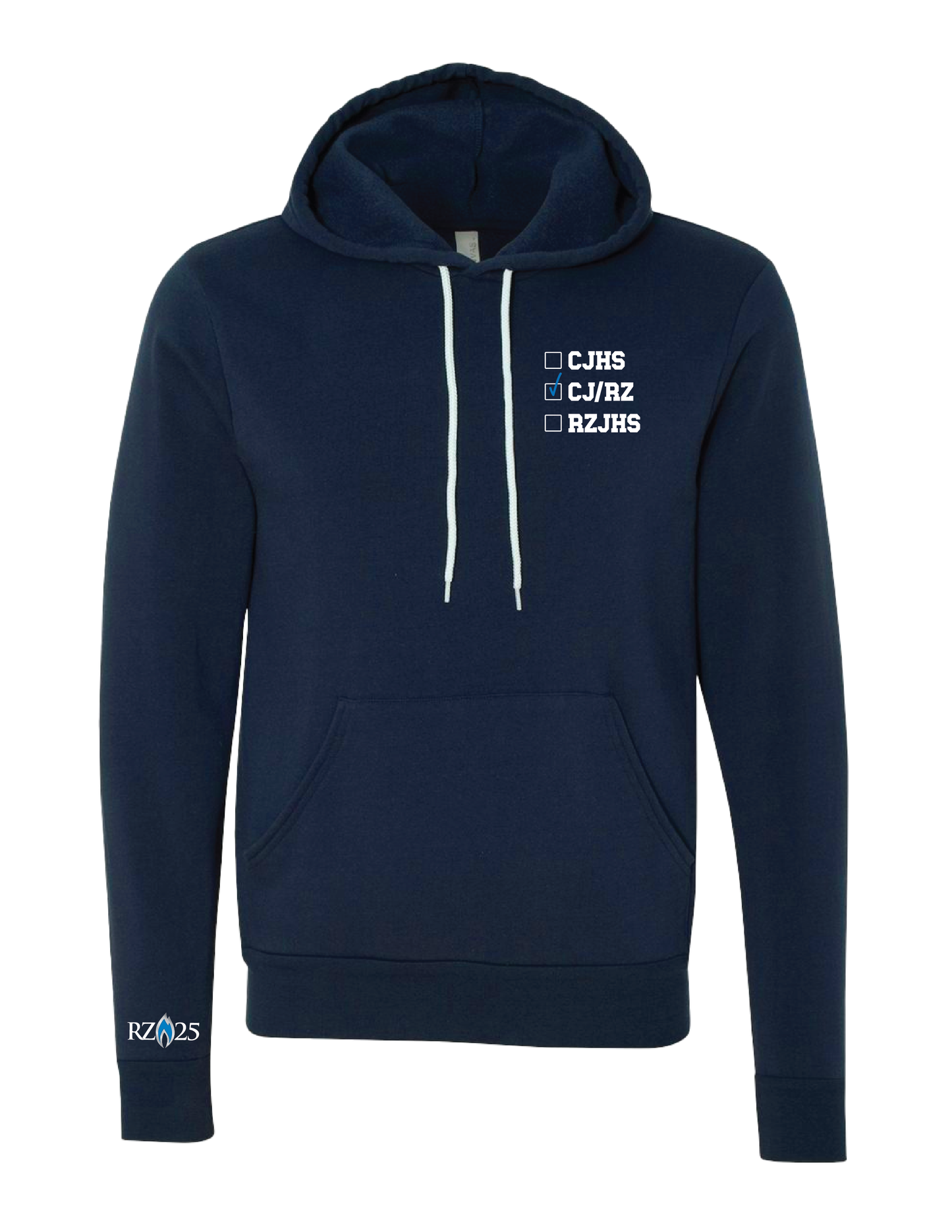 CJHS/RZJHS Checkmark Hooded Pullover