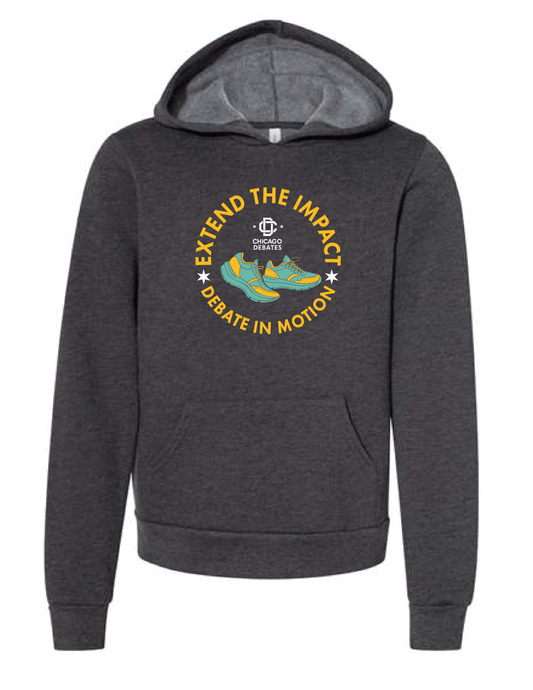 CHICAGO DEBATES Circle Hooded Pullover