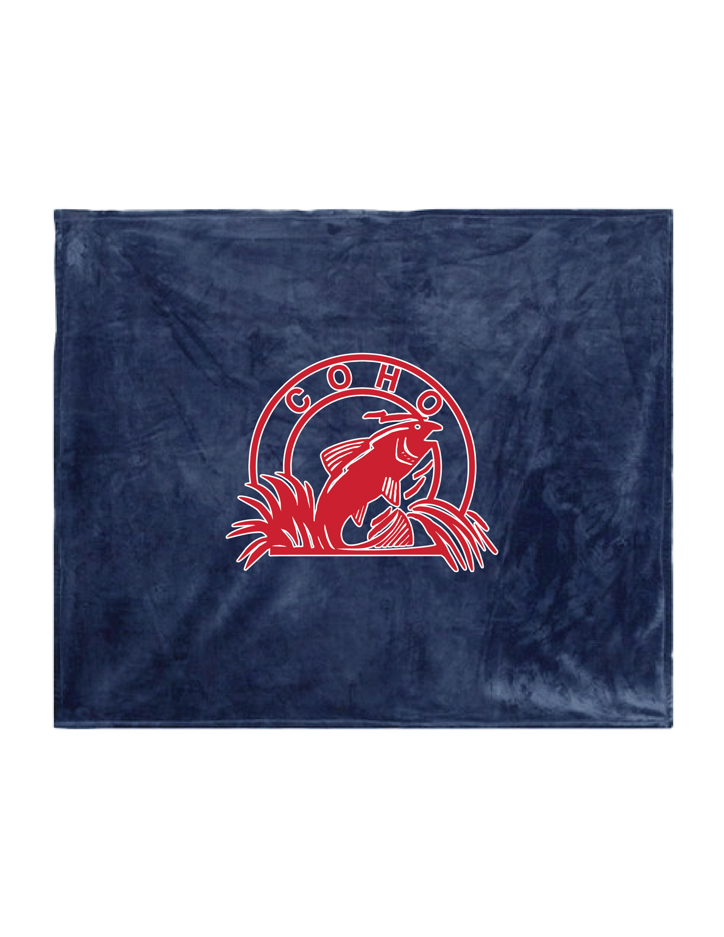 COHO SWIM CLUB Personalized Logo Blanket