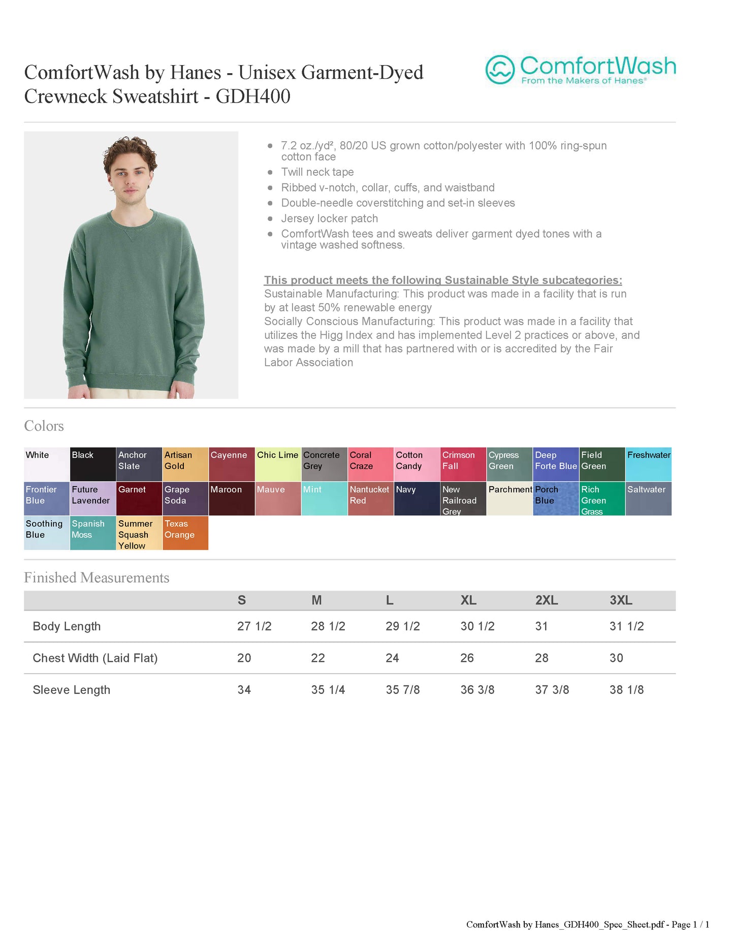 WINTER HOCKEY CLUB Sticks Crew Neck