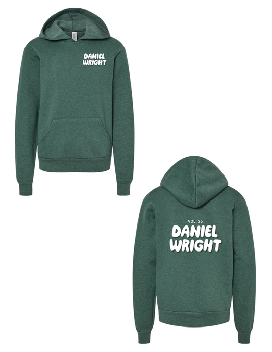 DANIEL WRIGHT Bubble Puff Hooded Pullover