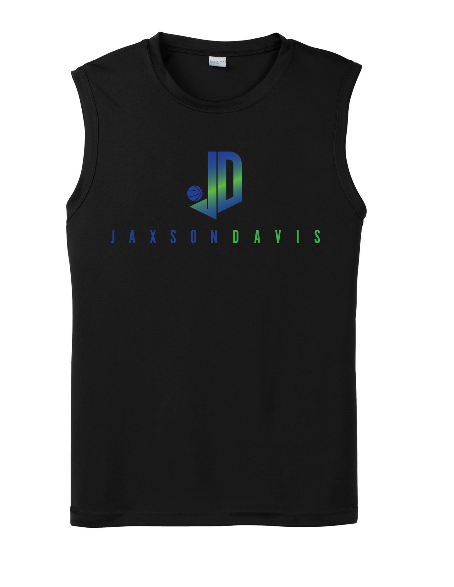 JAXSON DAVIS Logo Dri Fit Tank Top