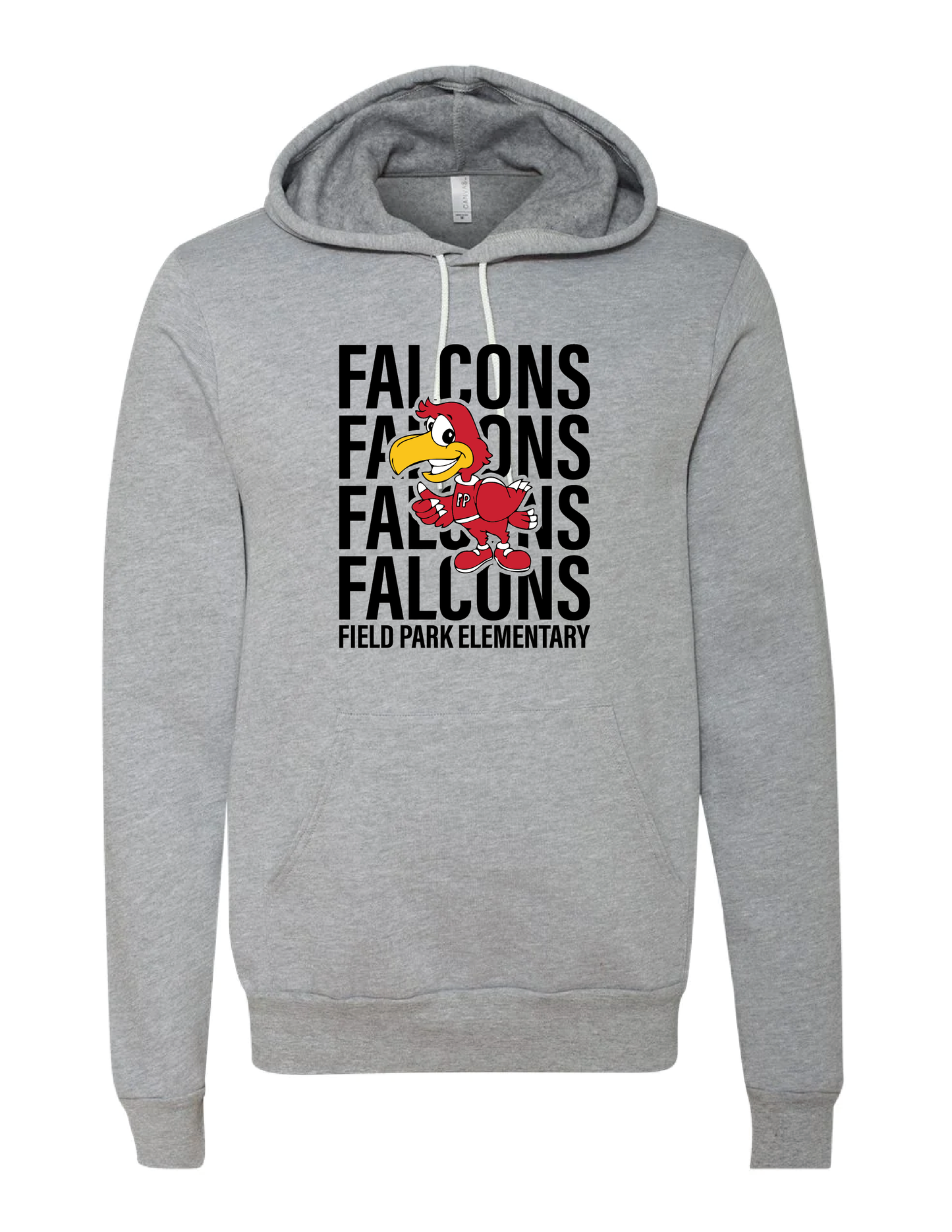 FIELD PARK STAFF Mascot Repeat Hooded Pullover