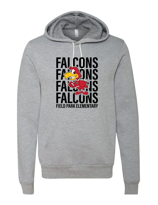 FIELD PARK STAFF Mascot Repeat Hooded Pullover