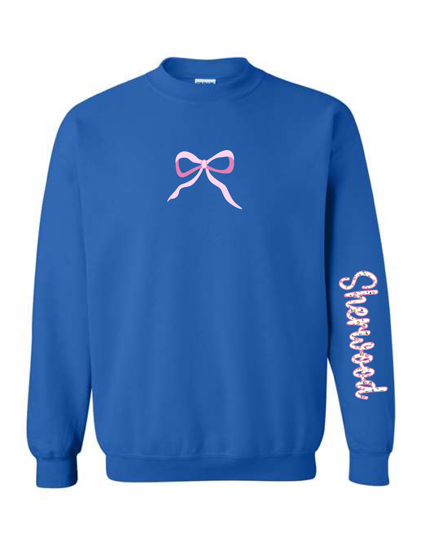 SHERWOOD Floral Bow Crew Neck