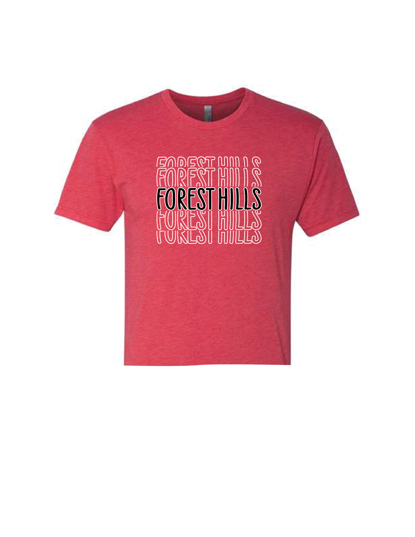 FOREST HILLS Outline Repeat Tee