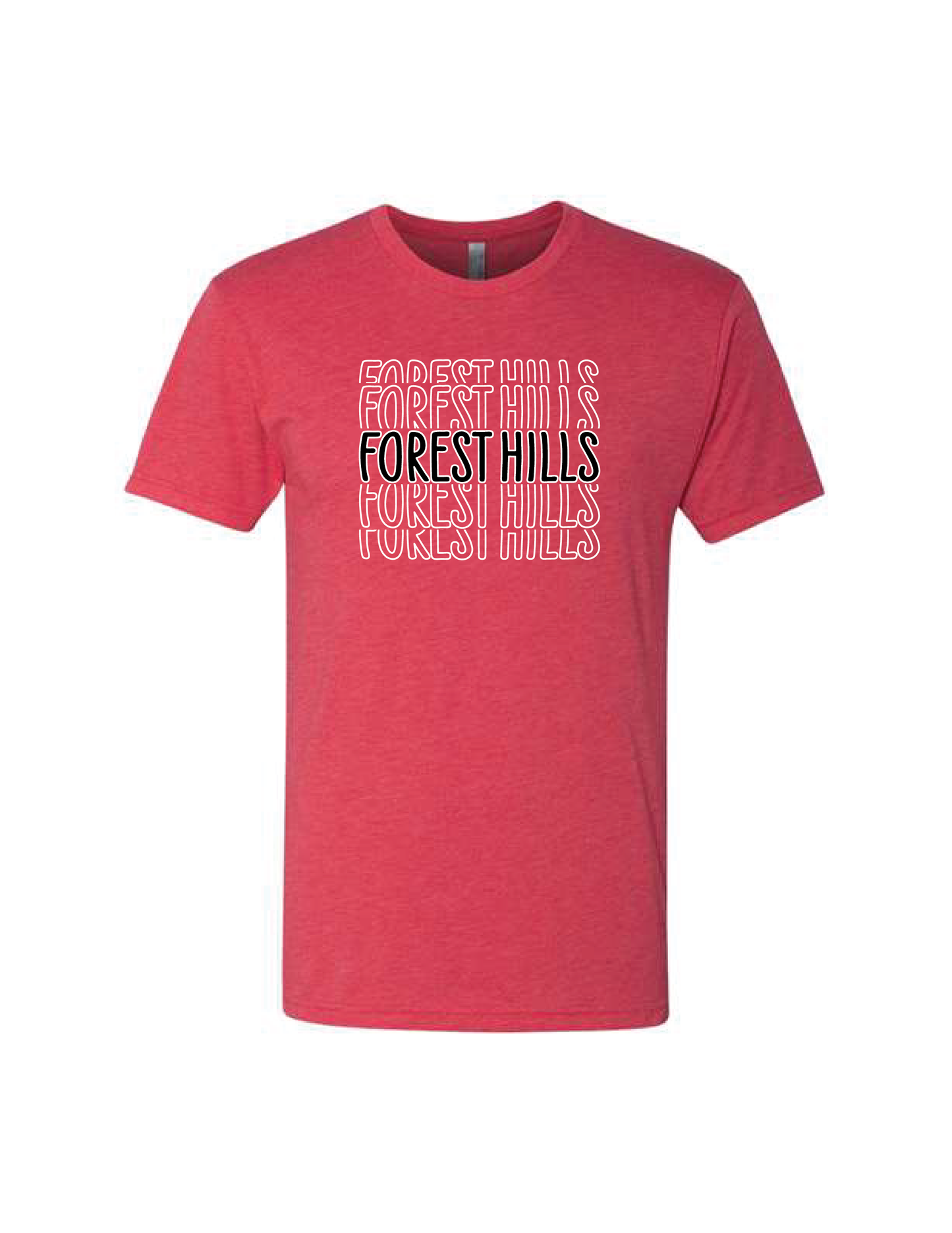 FOREST HILLS Outline Repeat Tee