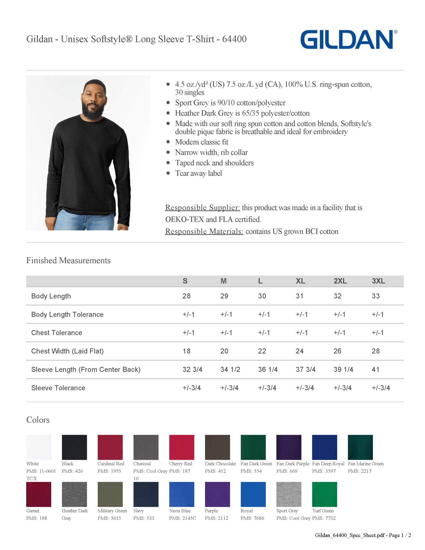 DHS VOLLEYBALL Block Grey Long Sleeve Tee