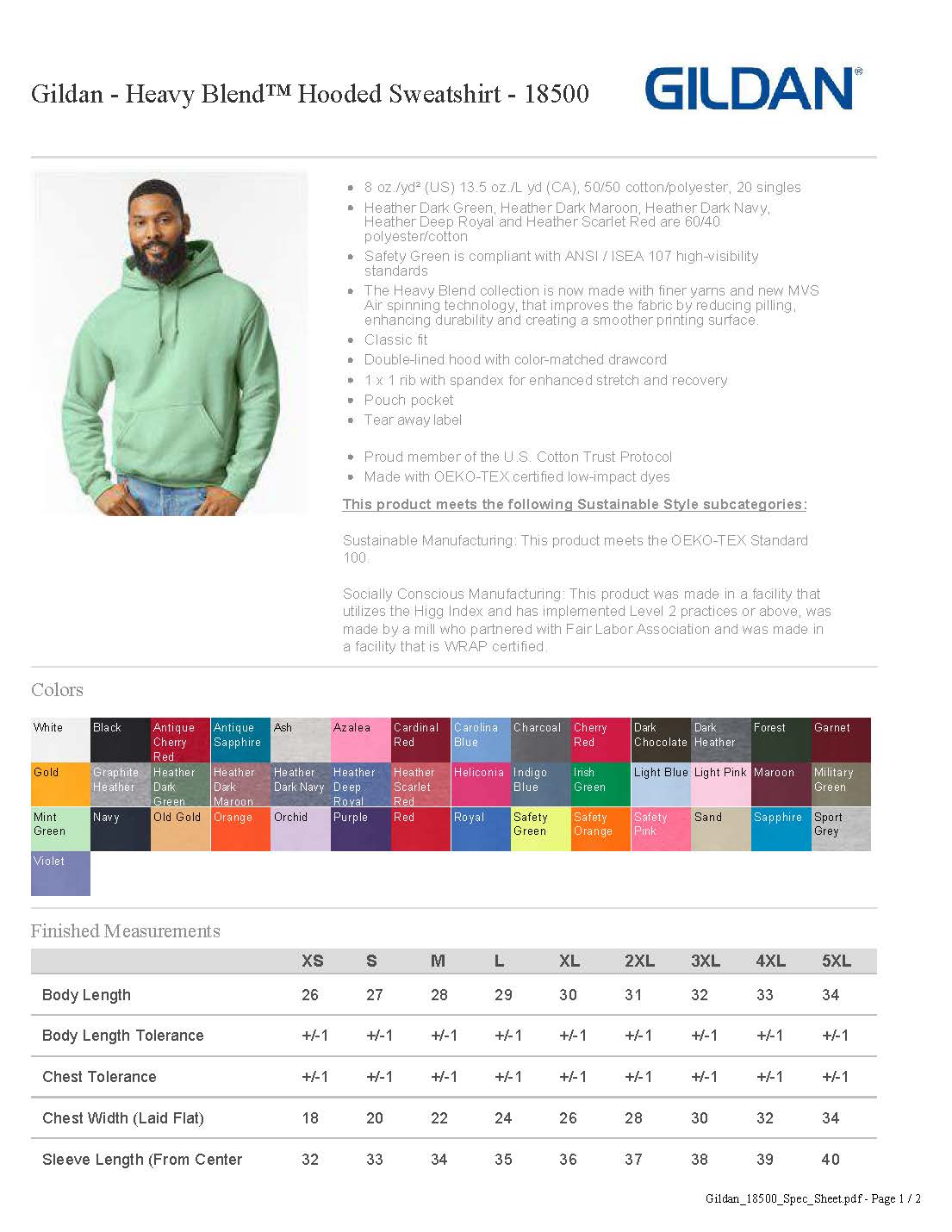 THE LOVING FARM Script Hooded Pullover