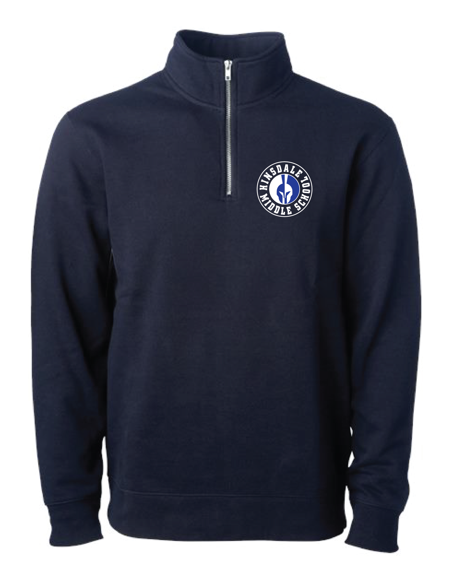 HINSDALE MIDDLE SCHOOL Vintage Mascot Quarter Zip