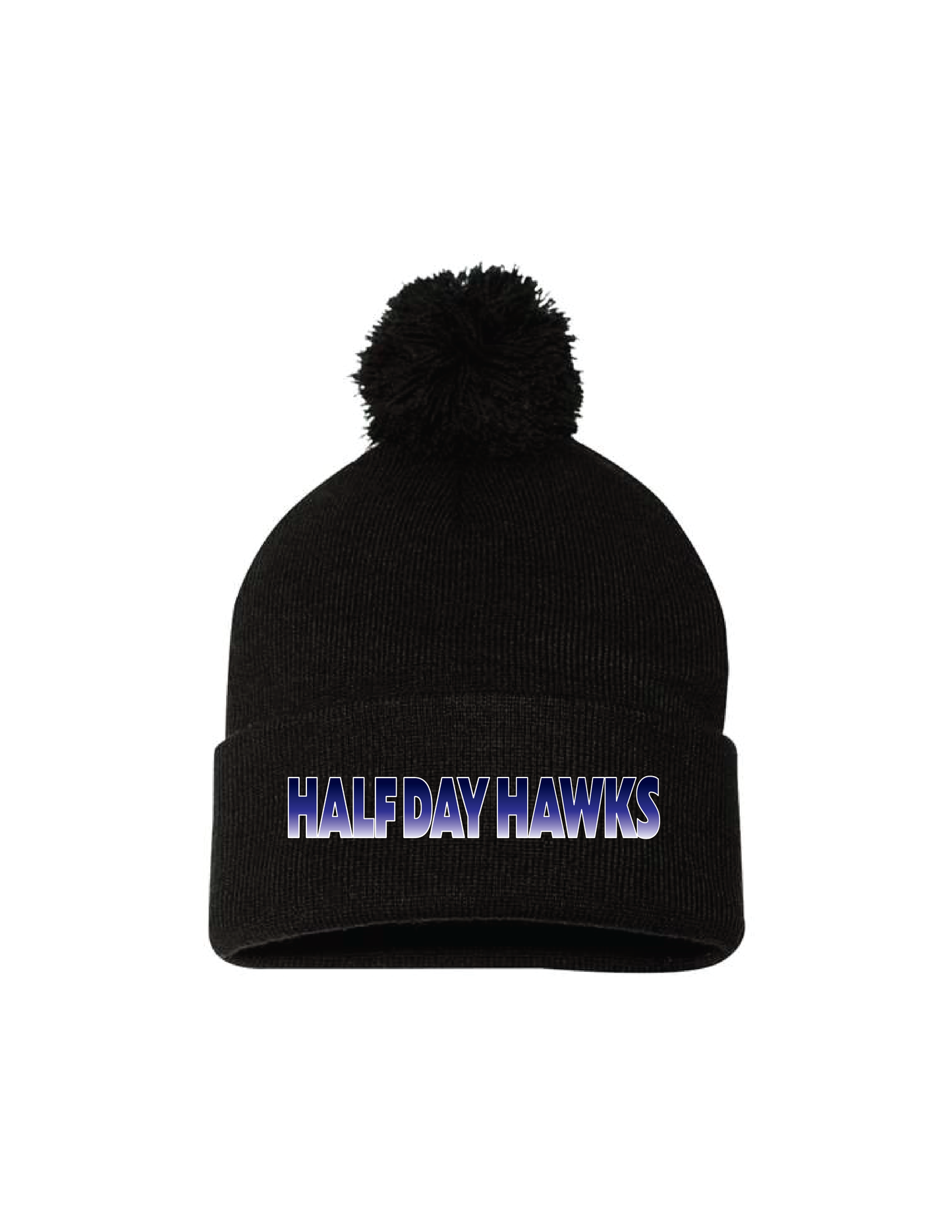 HALF DAY Level Up Pom Beanie