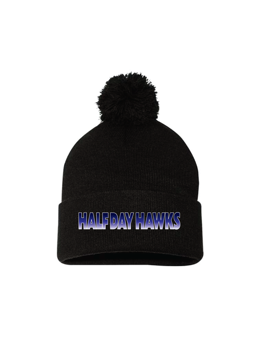 HALF DAY Level Up Pom Beanie
