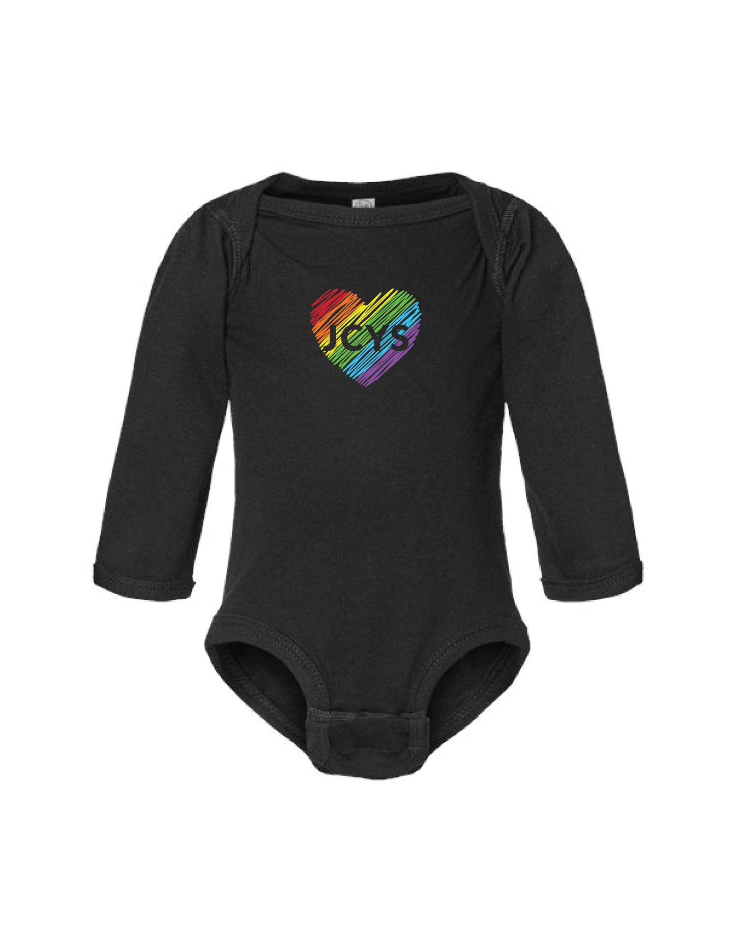 JCYS Rainbow Heart Onsie