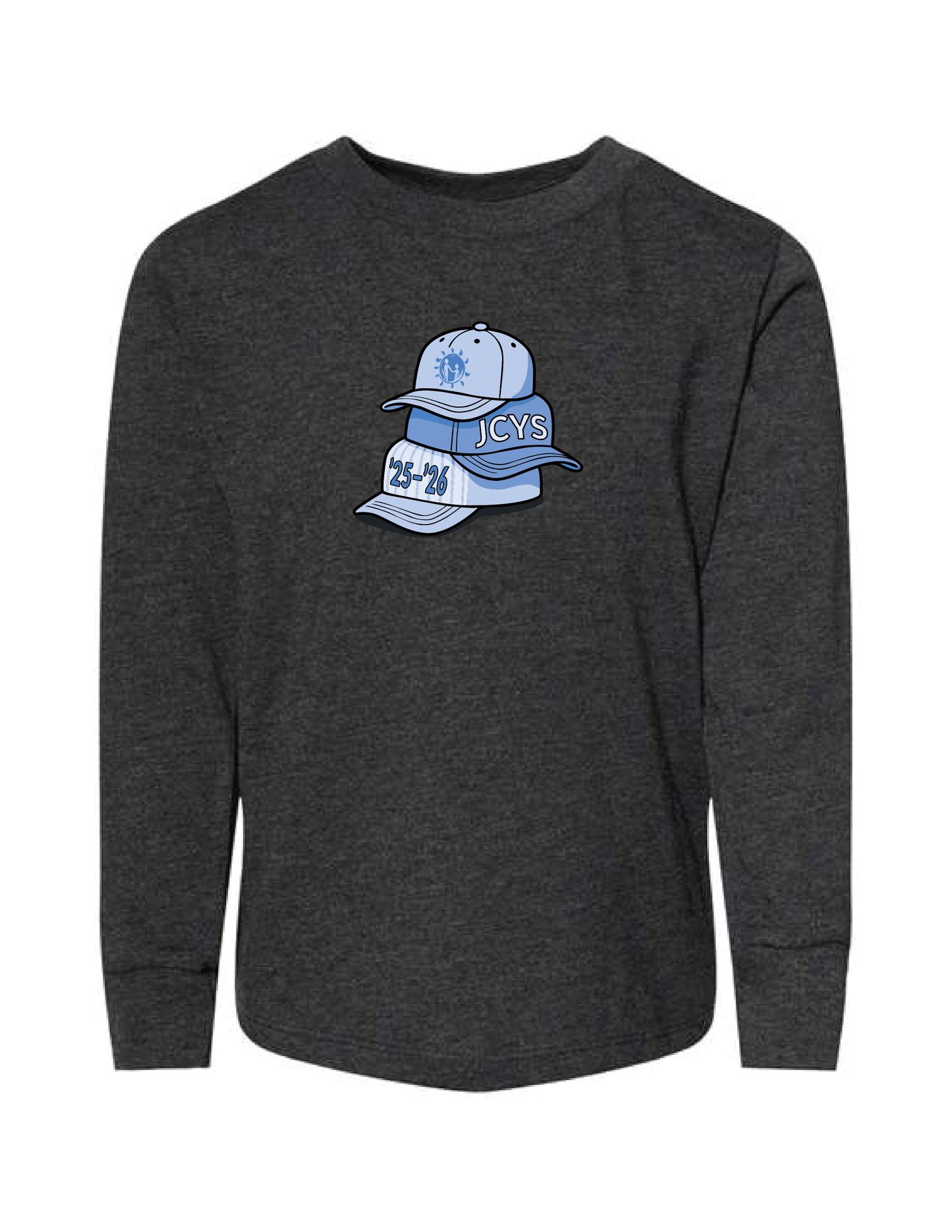 JCYS Stacked Hats Long Sleeve Tee