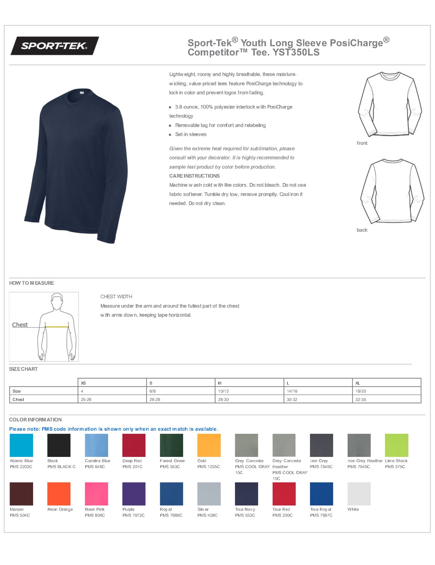 JAXSON DAVIS Long Sleeve Dri Fit Tee