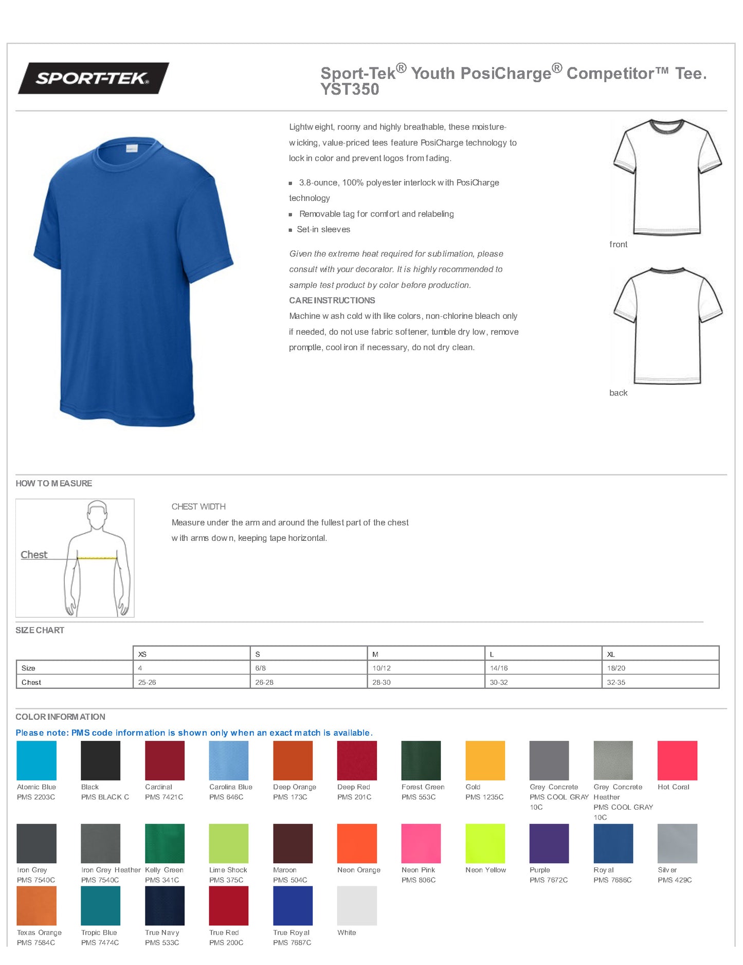 JAXSON DAVIS Logo Royal Tee