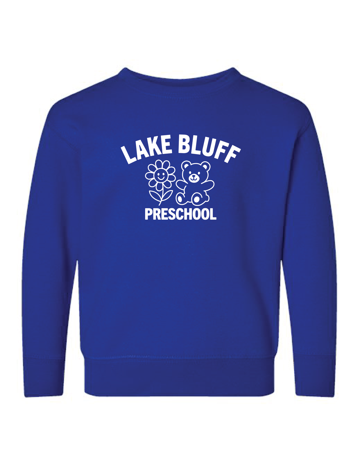 LAKE BLUFF PRESCHOOL Blue Crew Neck