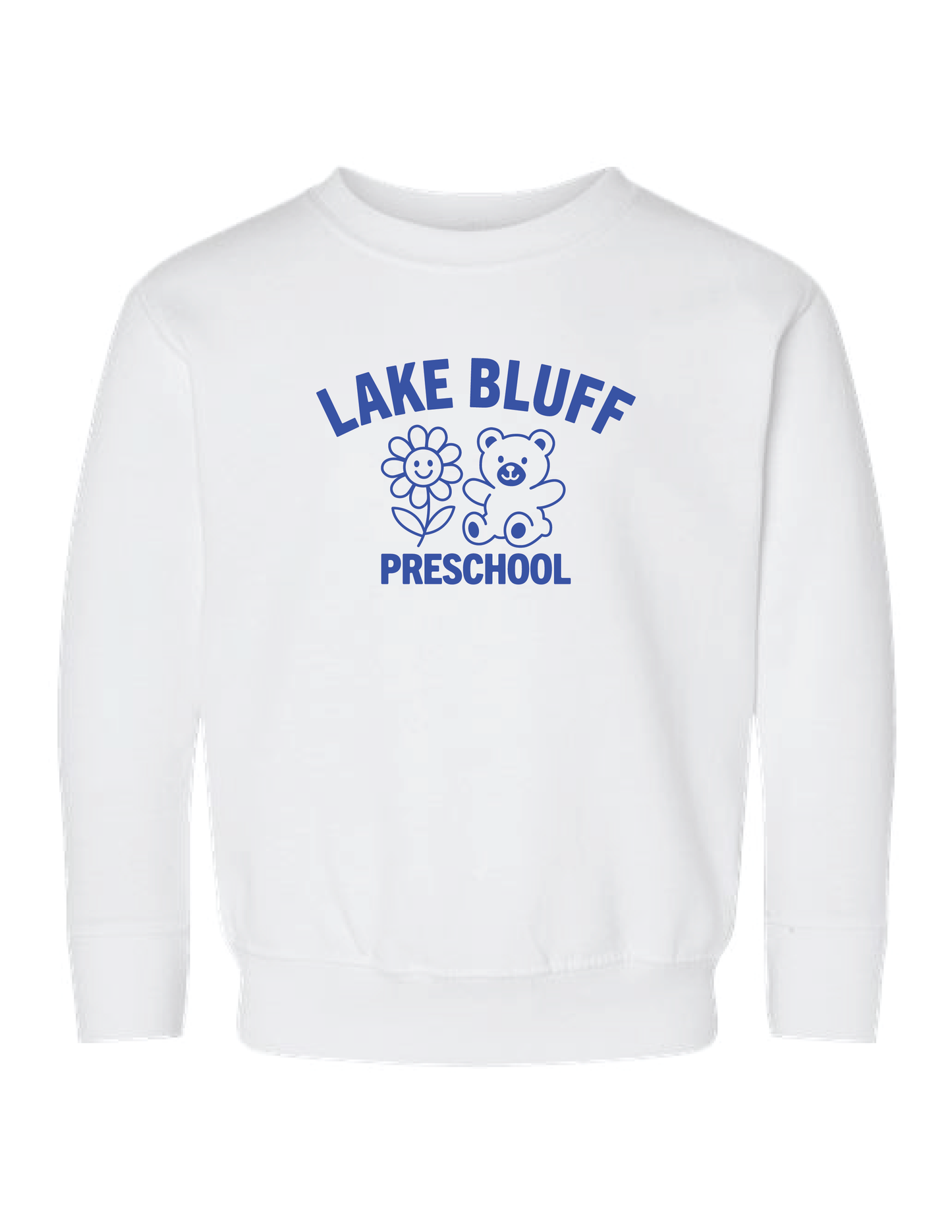 LAKE BLUFF PRESCHOOL White Crew Neck