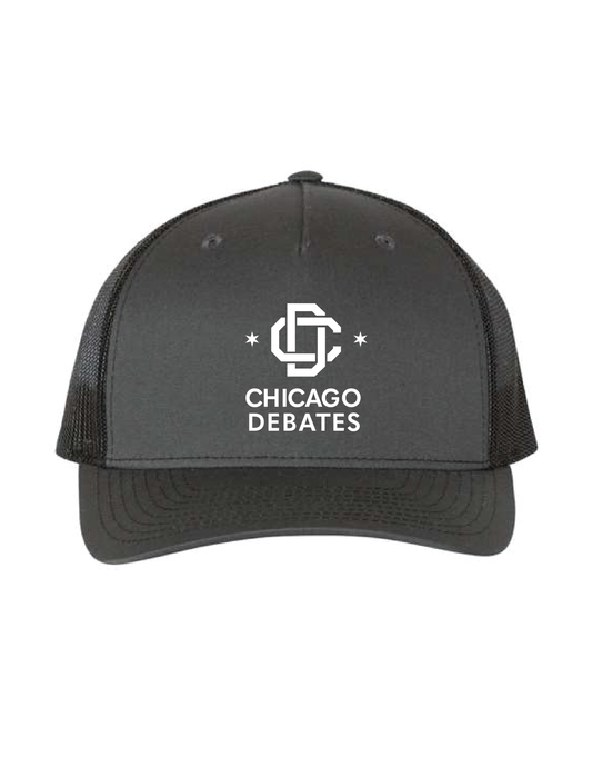 CHICAGO DEBATES Embroidered Logo Baseball Hat