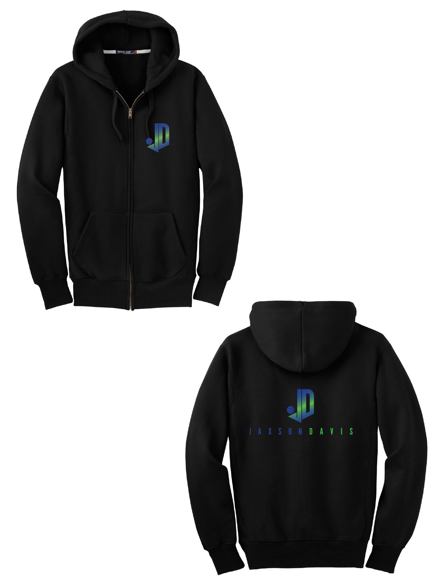 JAXSON DAVIS Logo Zip Up