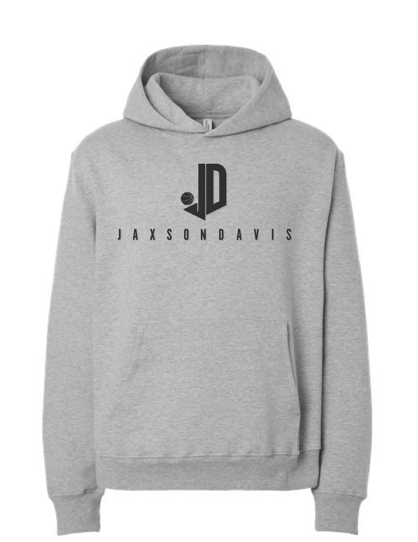JAXSON DAVIS Monochrome Full Front Hooded Pullover