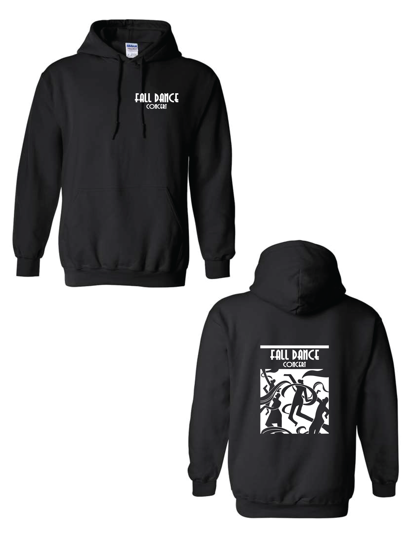 NIU DANCE Fall Concert Hooded Pullover