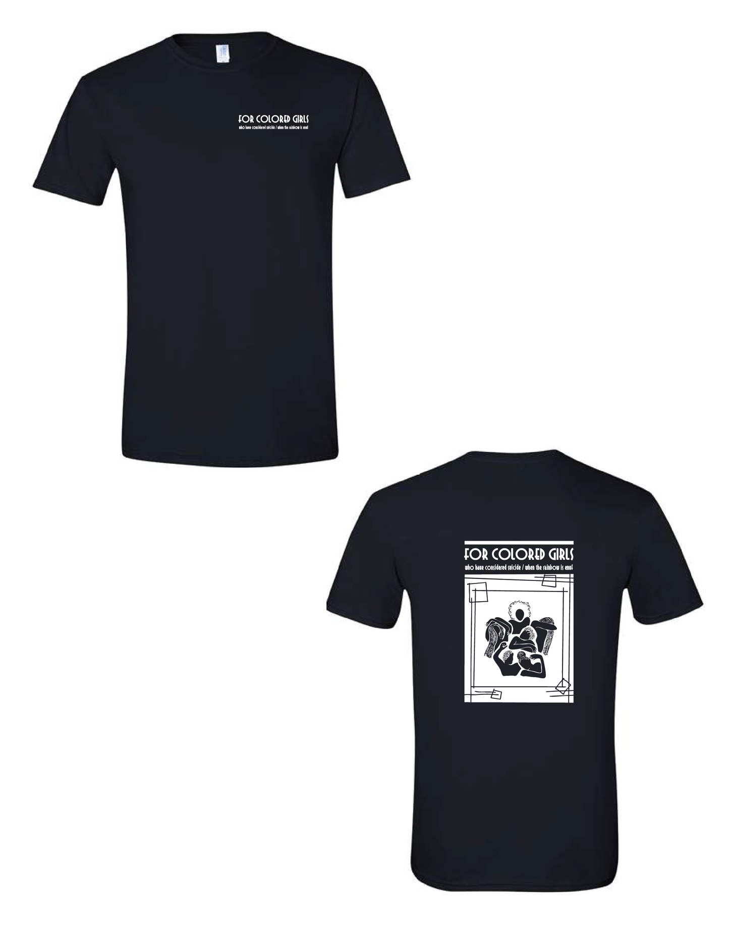 NIU THEATRE Black For Colored Girls Tee