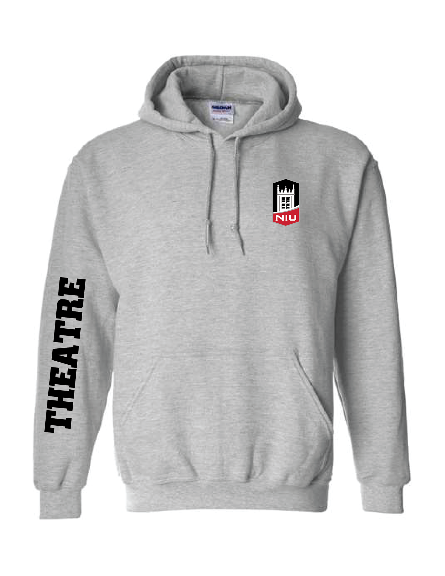 NIU THEATRE Collegiate Hooded Pullover