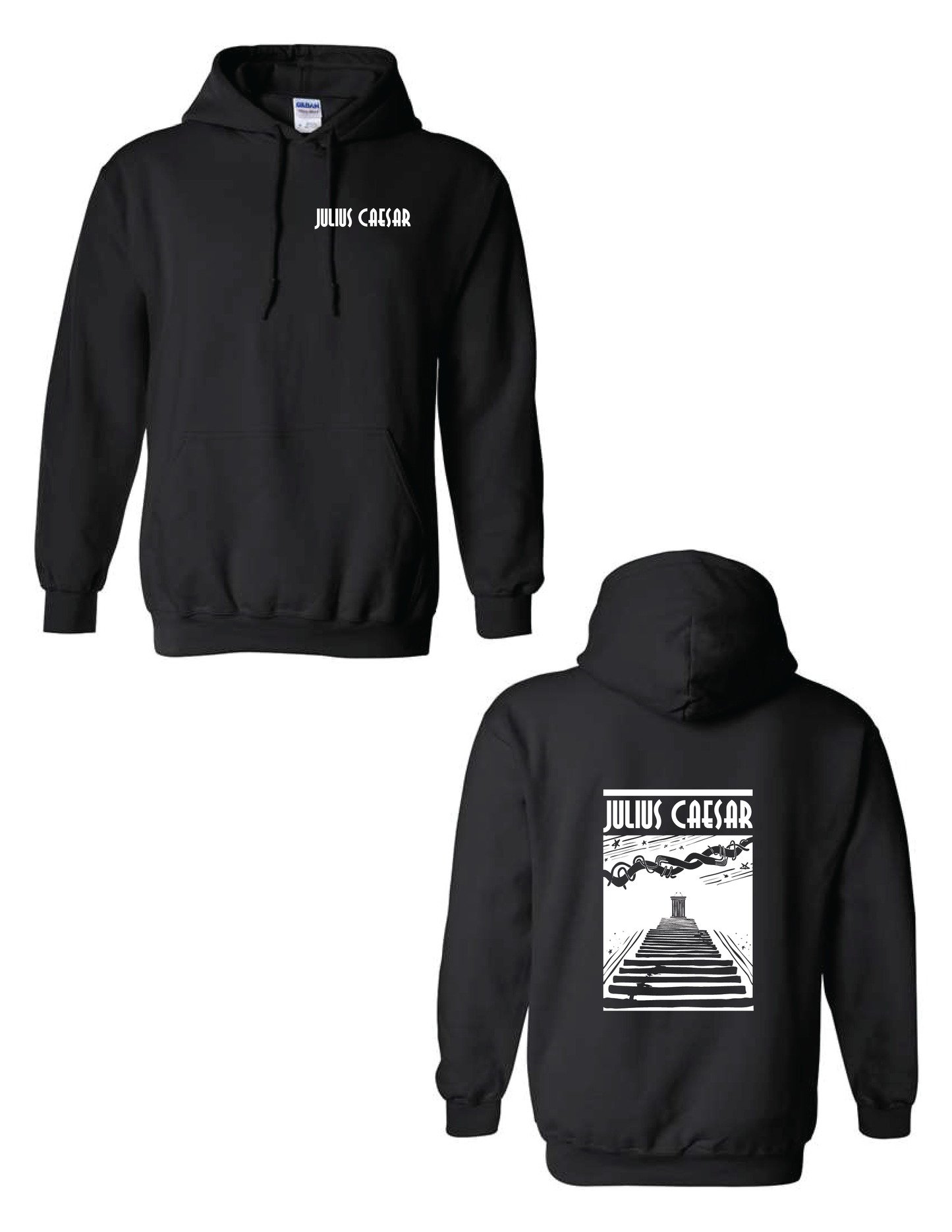 NIU THEATRE Julius Caesar Hooded Pullover