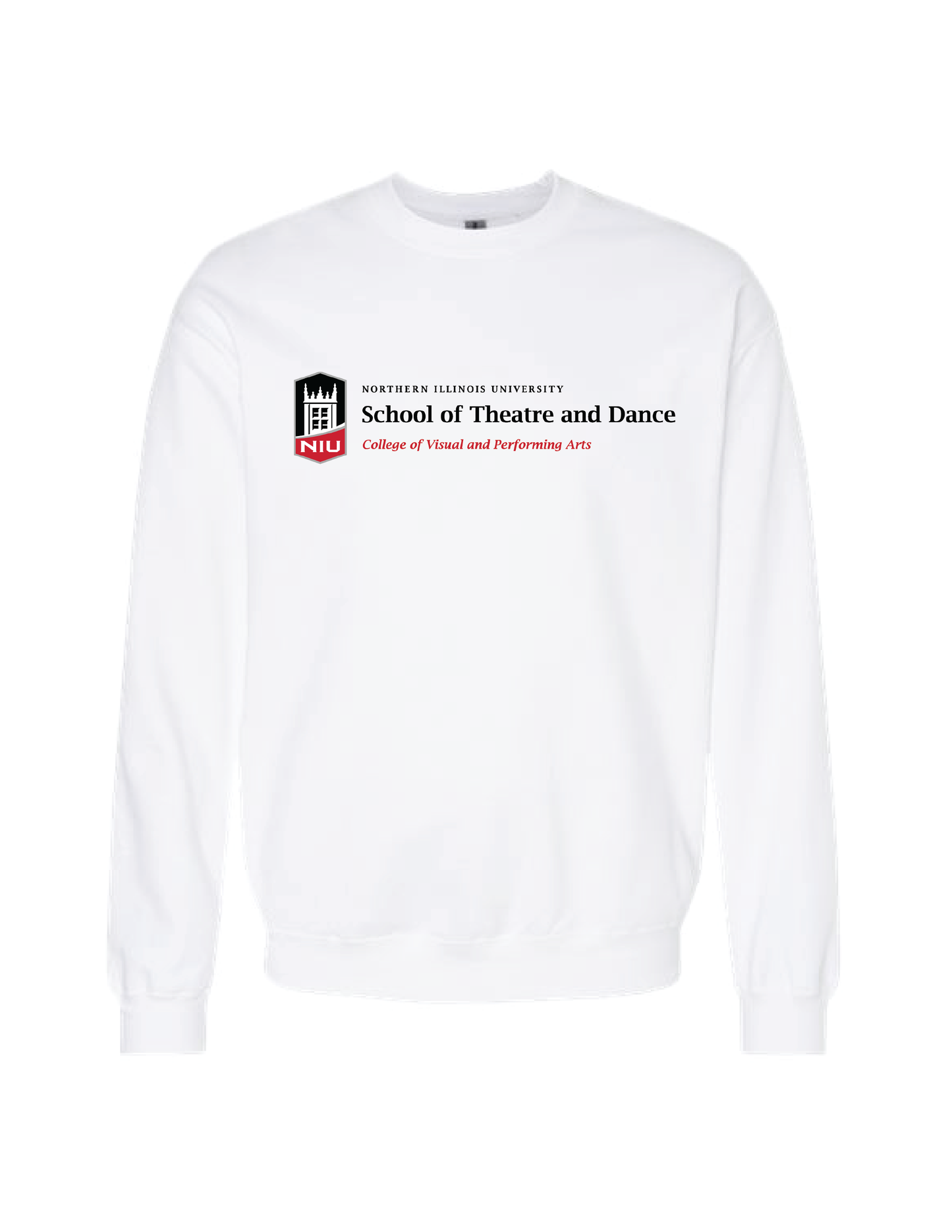 NIU THEATRE & DANCE Logo Crew