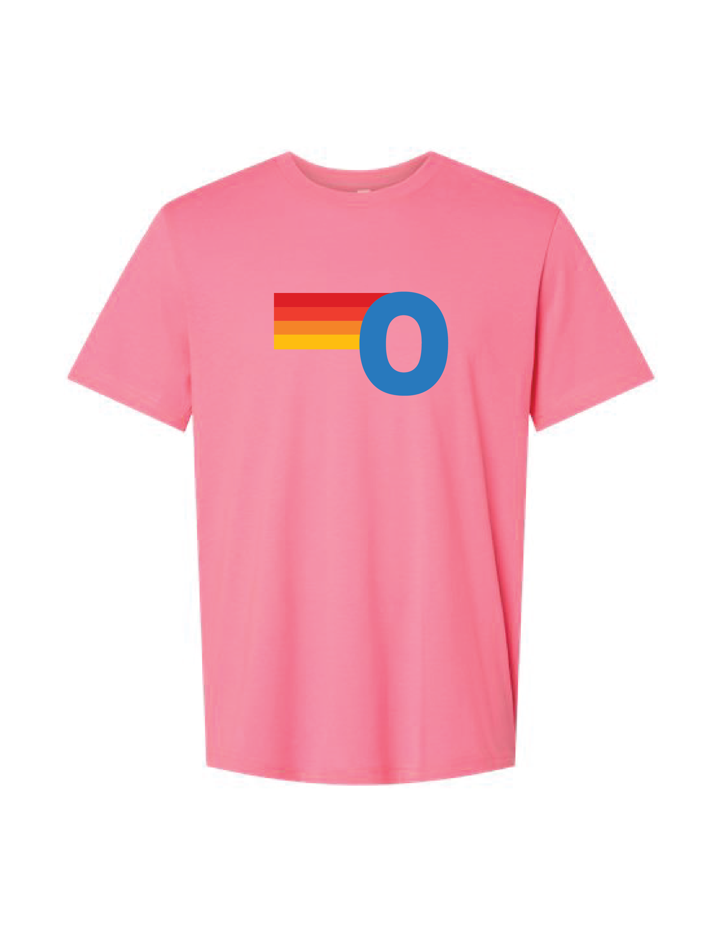 OAK SCHOOL Neon Stripes Boxy Tee