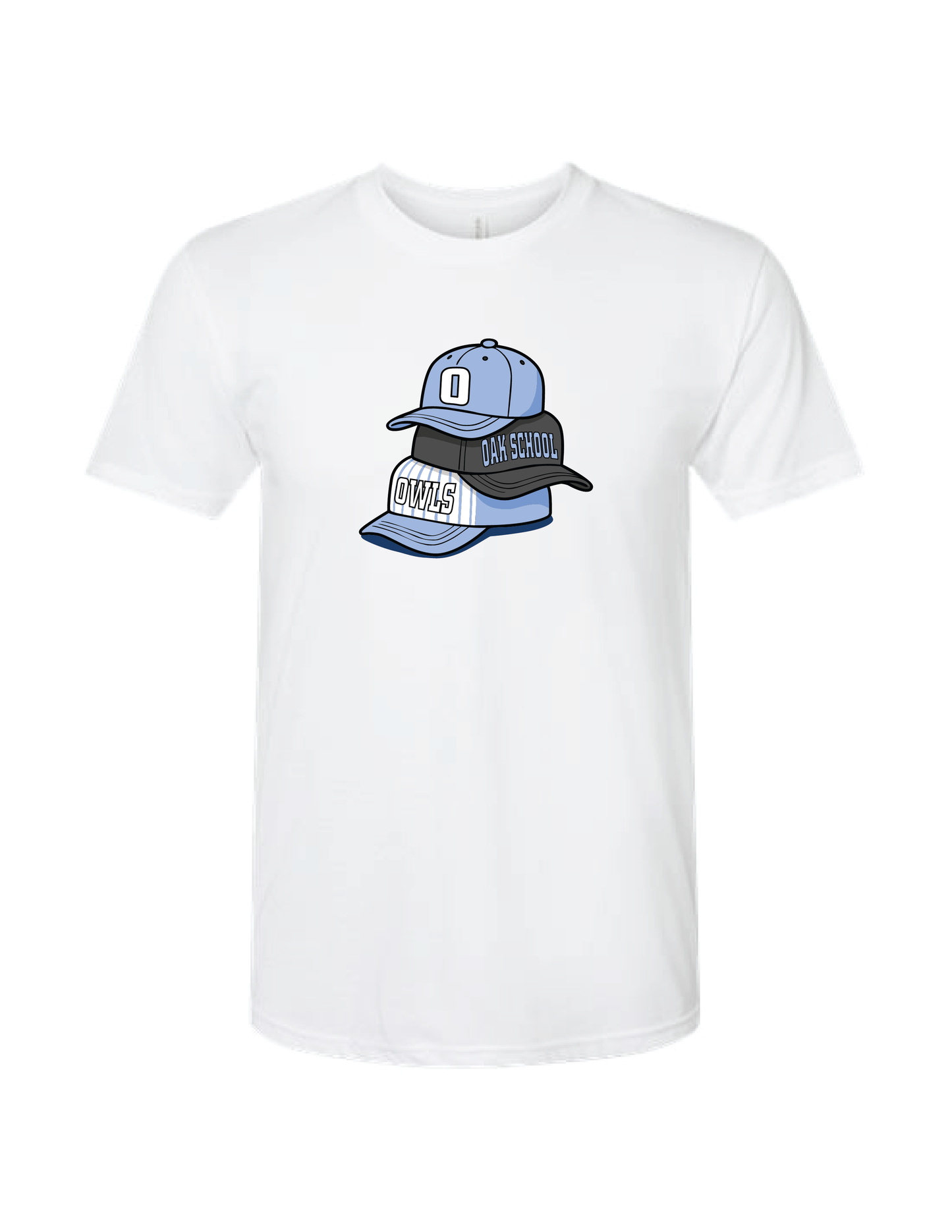 OAK SCHOOL Stacked Hats Tee