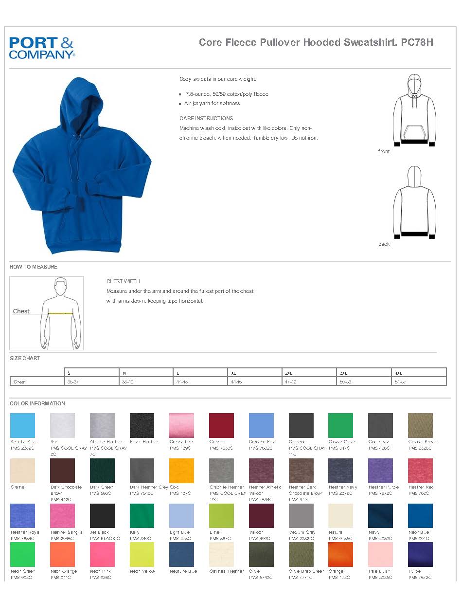 FOOTWORK ELITE Repeat Hooded Pullover